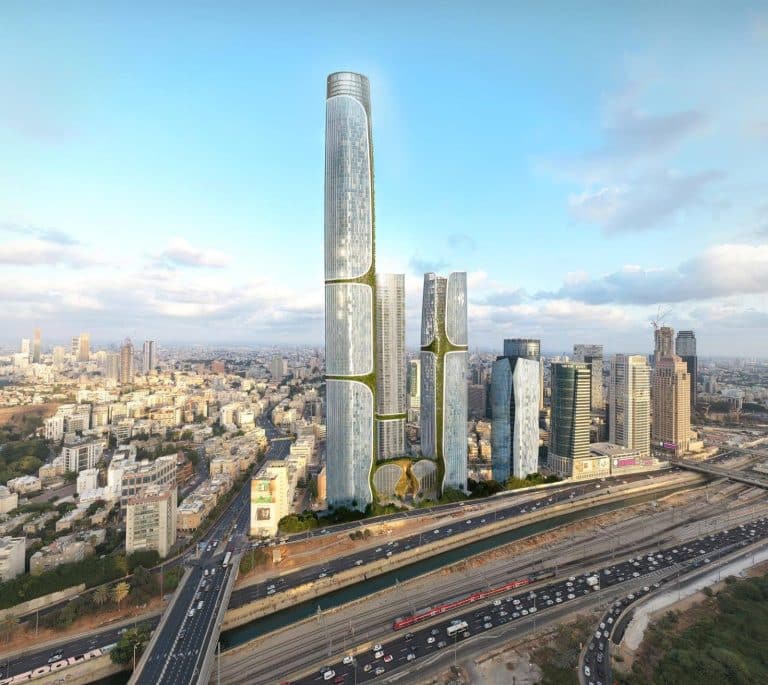 קו הרקיע החדש של רמת גן יוצא לדרך