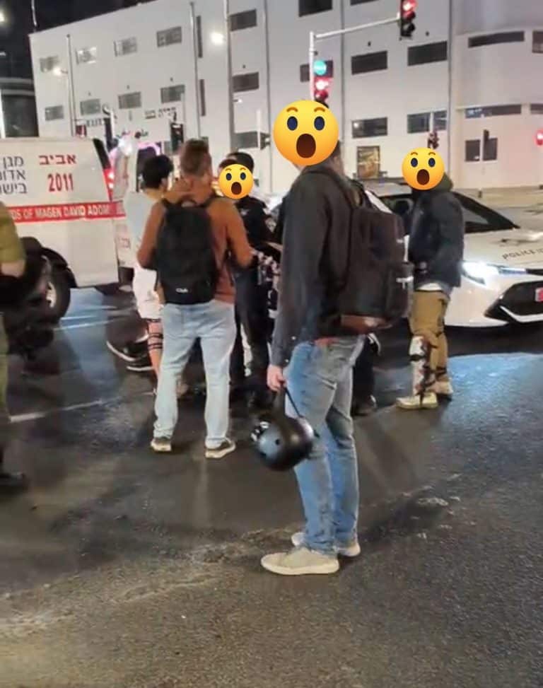תאונת דרכים בצומת עילית התרחשה אתמול בערב – שני רוכבי אופנוע ניפצעו