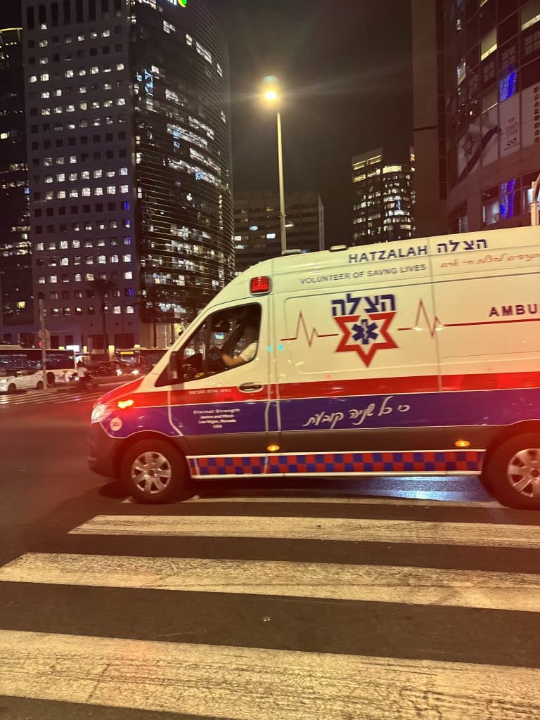 תאונת דרכים ברחוב אריה בן אליעזר – ילד בן 4 נפצע באורח בינוני