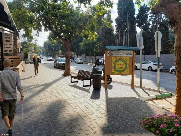 בסיום העבודות רחוב ויצמן בגבעתיים יהיה אחד הרחובות הכי יפים בעיר .. עוד טיפה זמן