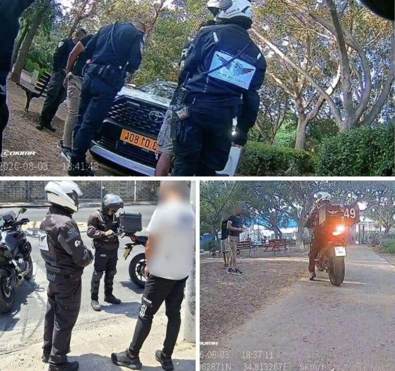 בתוך יממה: שלושה שוהים בלתי חוקיים נעצרו בגבעתיים בפעילות יחידת מגן ושיטור עירוני